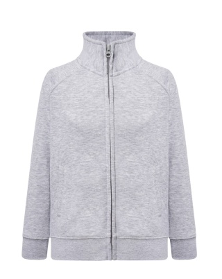 BLUZA KID FULL ZIP SWEATSHIRT - ASH