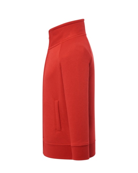 BLUZA KID FULL ZIP SWEATSHIRT - RED