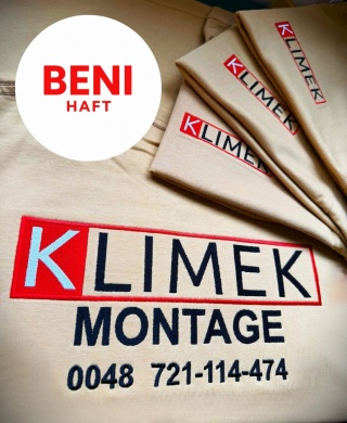 T-shirt męski z Haftem